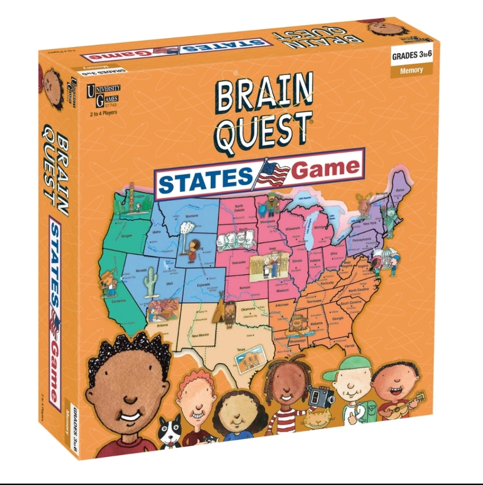 Brain Quest - States Game